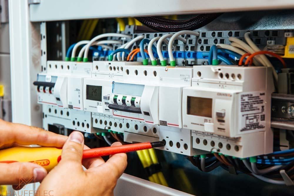 Eléctricité près de Pont-à-Celles