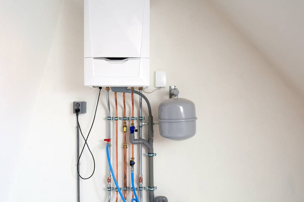 Boiler près de Pont-à-Celles